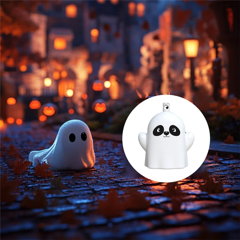 Halloween fantasma alarme pessoal anti lobo alarme proteção de segurança flash dispositivo de alarme de relatório pessoal