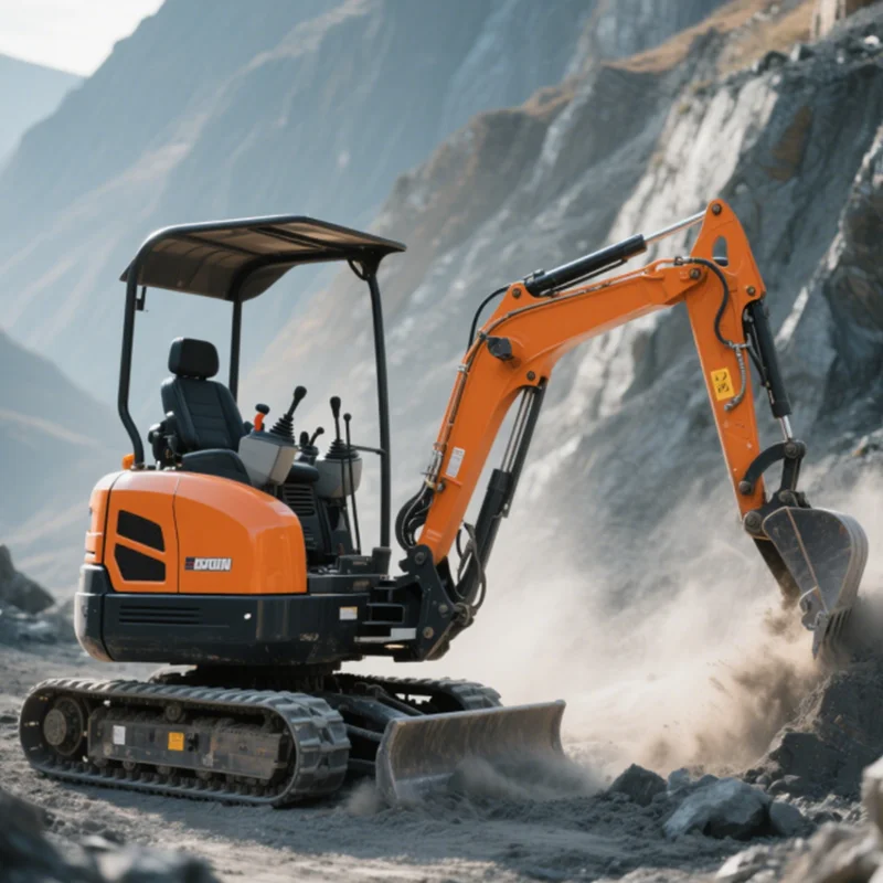 

Customized Kubota Engine-Powered Mini Excavator​Compact and efficient mini excavator CE/EPA certification
