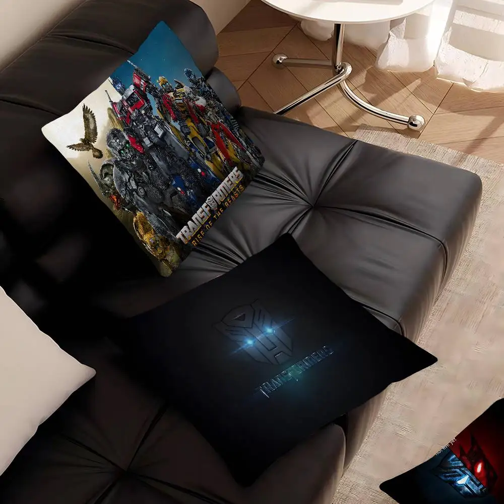 Fashion T-Transformers Personalized Pillow Dust Cover Bedroom Kids Party Decoration Pillowcase Birthday Children Gift