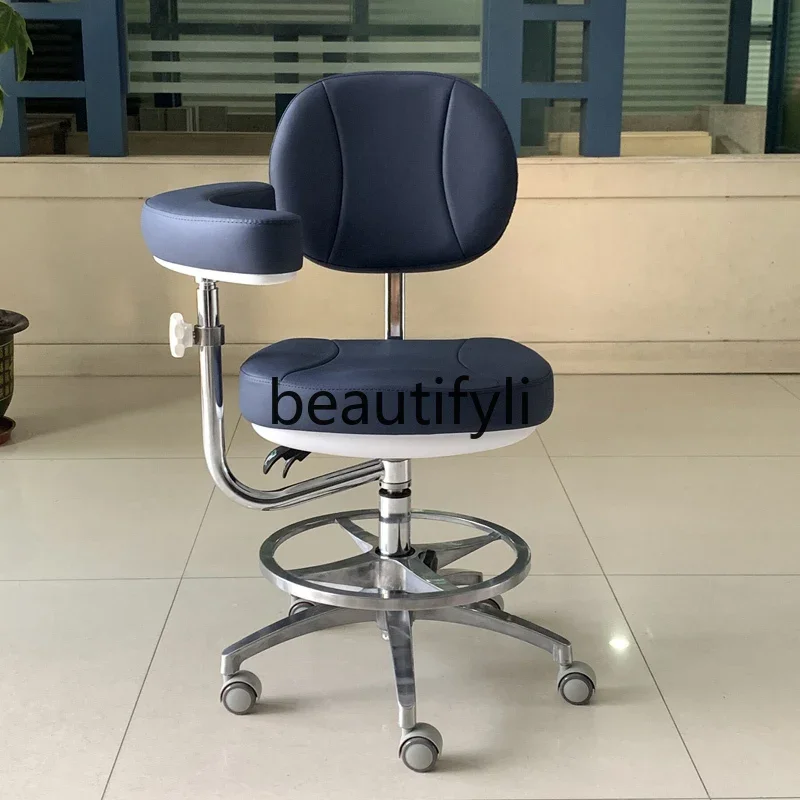 

SS Dentist Correction Saddle Chair Beauty Bar Computer Chair Big Stool
