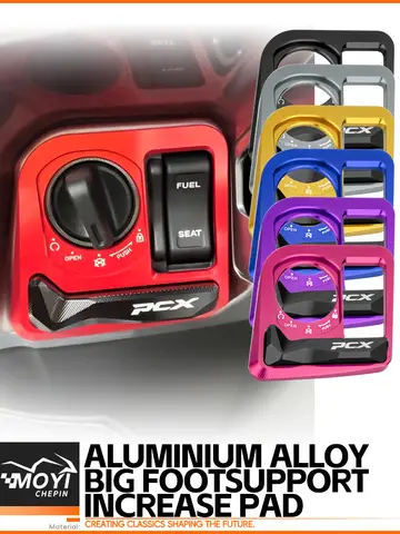 For Honda Pcx125 Pcx160 2021 2022 2023 2024 Electric Door Lock Protective Cover Key Switch Lock Cover PCX125 160 pcx Accessories