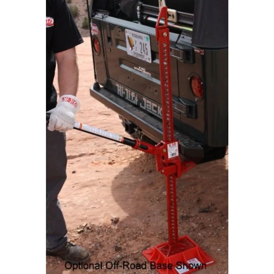 Hi-Lift Jack 48 Cast Steel Jack HL-484 for Vehicle Recovery Heavy-Duty Black Finish Durable Construction Reliable Performance