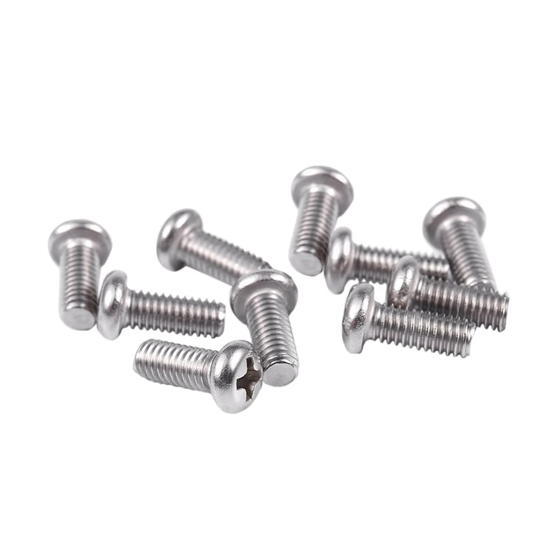 สกรูยึดขาตั้งจอแอลซีดีทีวีคอมพิวเตอร์50ชิ้นใหม่ M4x10mm