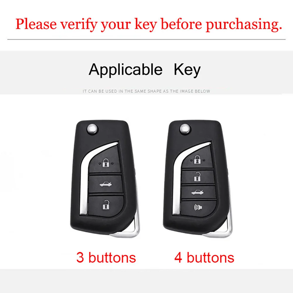 New Car Remote Key Cover Case For Toyota Camry RAV4 Forturner Hilux Auris Corolla Avensis Verso Yaris Aygo Scion TC IM Shell Fob