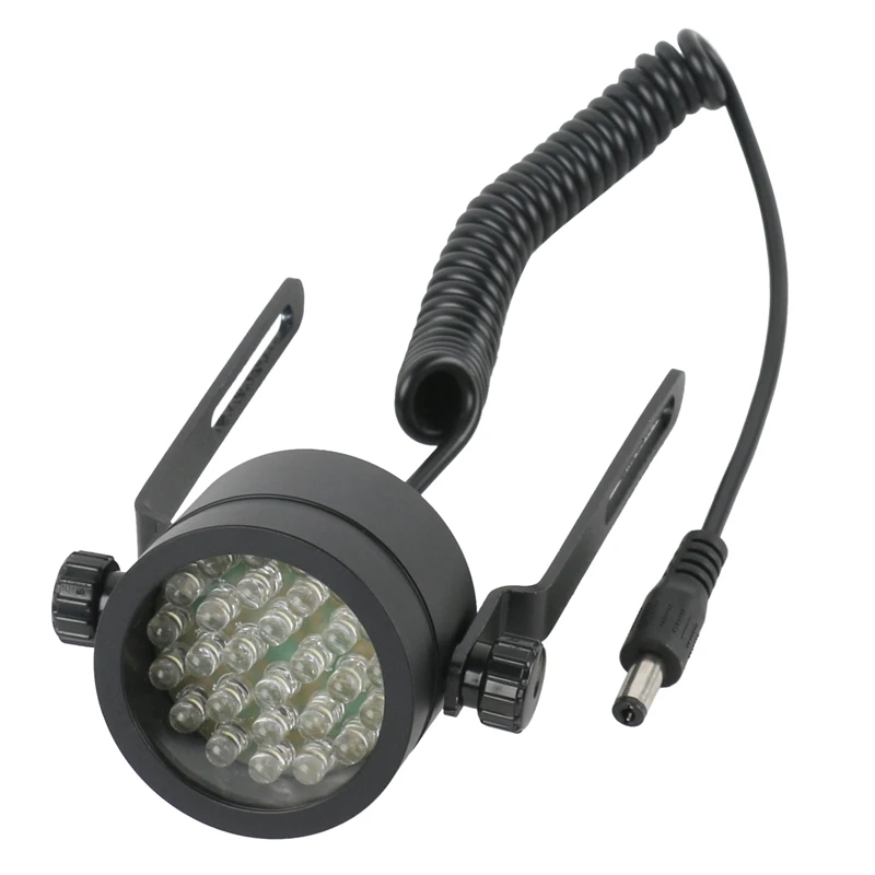 28 LED Illuminant Adjustable Angle Brightness Oblique Light Source for Stereo Microscope