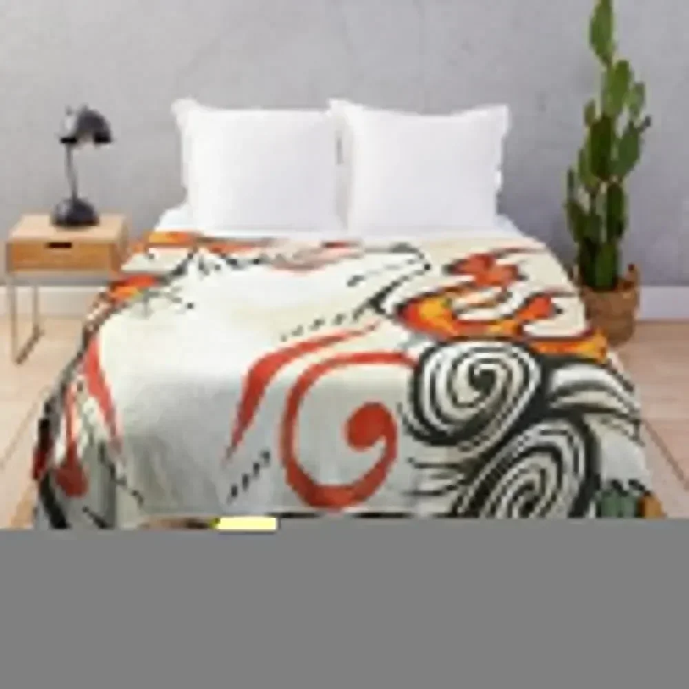 

Okami Amaterasu Wolf Spirit Japanese Sun God Throw Blanket Winter beds Decorative Sofas For Baby Sofas Blankets