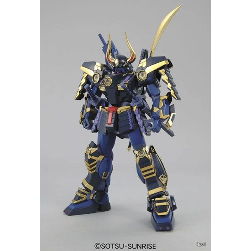 Bandai MG 1/100 Musha Gundam Mk-II 18Cm Anime Original Action Figure Gundam Model Kit Assemble Toy Birthday Gift Collection