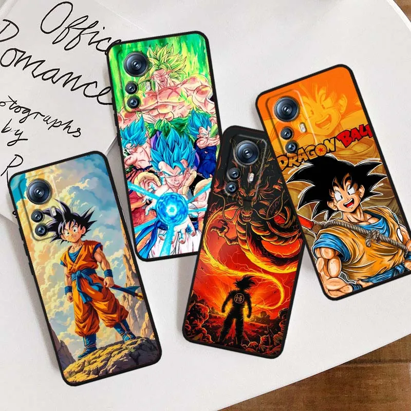 

Dragon Ball Son Goku Cute Art For Xiaomi Mi 15 14 13 13T 12 12T 12S 11 11i 11T Pro Ultra Lite 5G Black Soft Shell