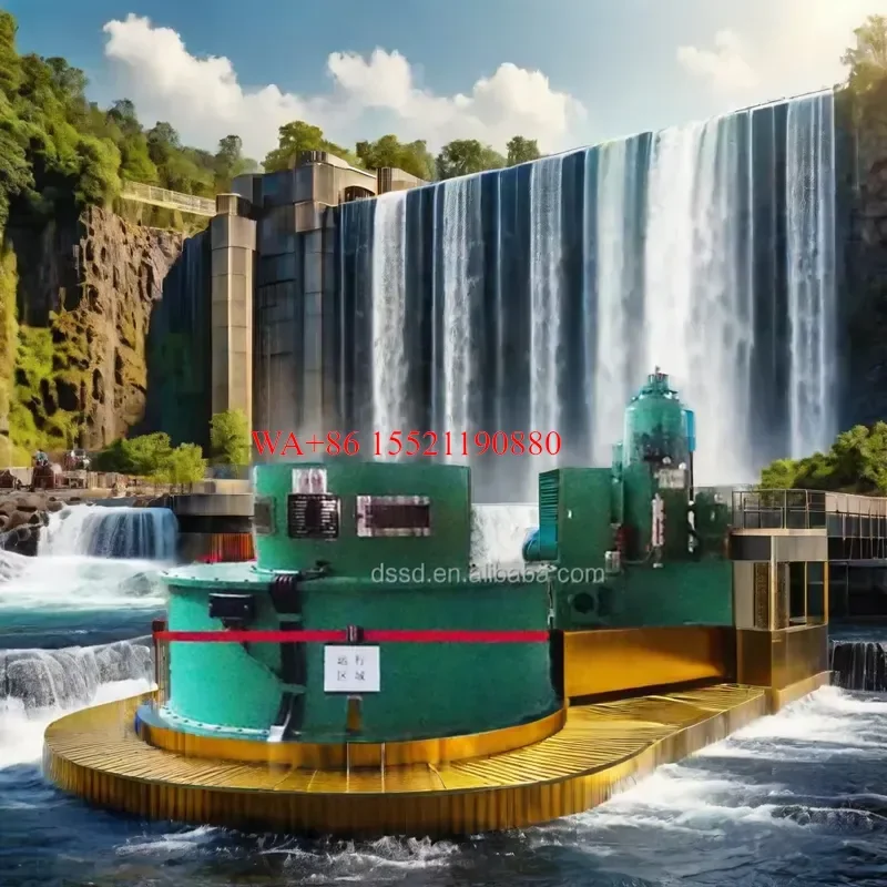 WMWMNU Customized Small Hydro Power Plant 300KW-800KW Kaplan Turbine Mini Hydro Generator for Renewable Energy