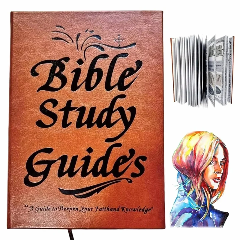 L52A-66-Page Bible Study Guide Daily Devotional Journal Bible Study Plan For Women Scripture Quotes Religious Notebook