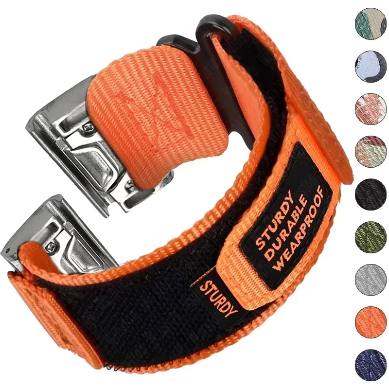 Quick 26 22mm Nylon Band for Garmin Watch Instinct 2X Tactics Strap Fenix 6X Pro 5X Plus 7X 8 Replacement Sport Release Bracelet