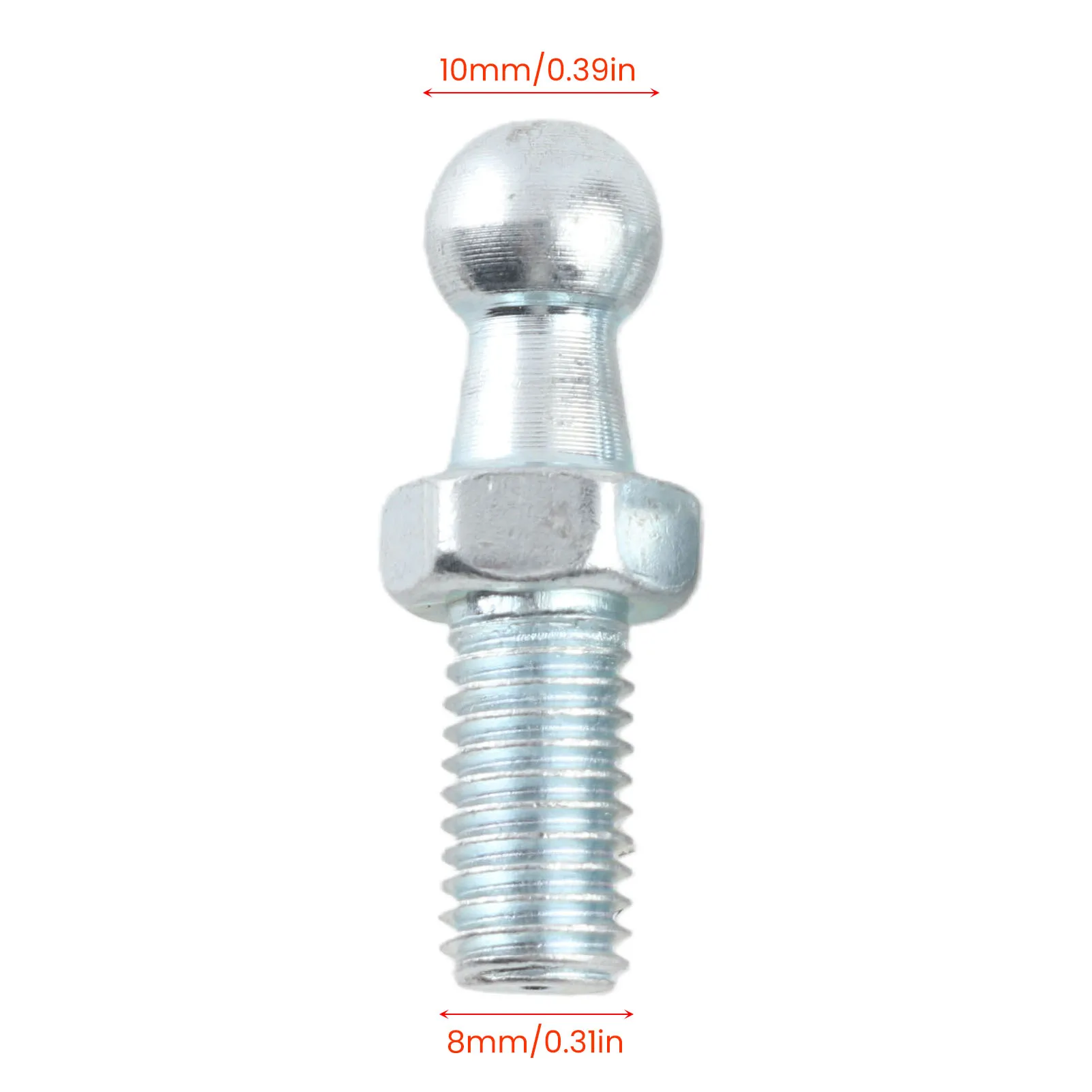 Car Iron Ball Stud Bolt M8 for Gas Struts Ball Ended Bonnet Ball Stud Ball Stud Bolt M8 for Gas Struts Ball Stud Bolt M8