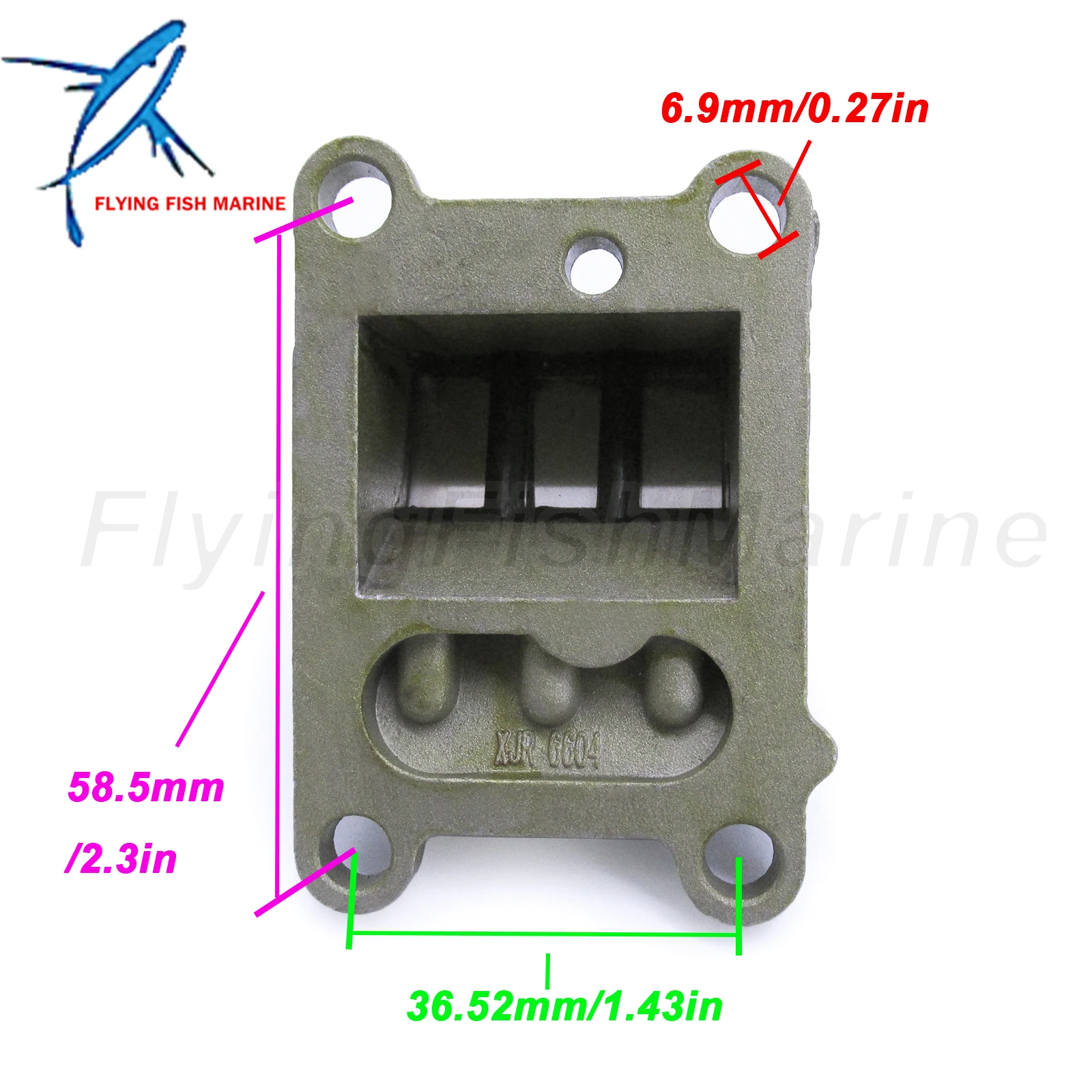 Outboard Engine 6E0-13610-00 Reed Valve Assy for Yamaha Parsun Makara HDX Hidea Boat Motor 4HP 5HP