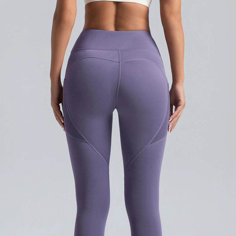 Nuovi Pantaloni Sportivi da Donna 2026, Leggings Aderenti per Fitness e Corsa, Pantaloni Yoga a Vita Alta Modellanti, Leggings con Tasche