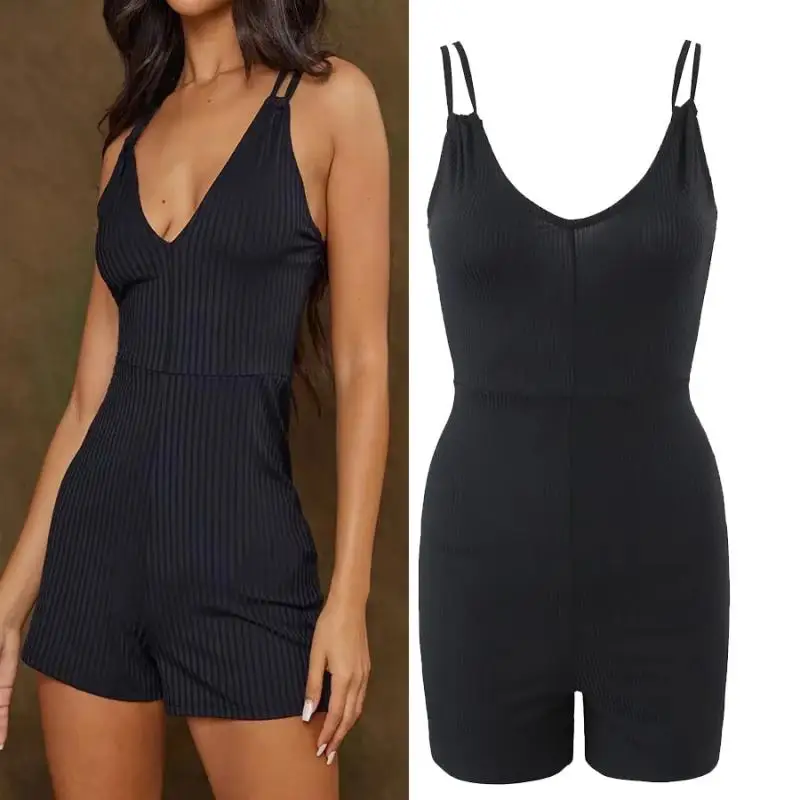 

Faionable Knitted One-Piece Pants And orts Set for Women Versatile Sle WMDR Cotton Blend Fabric mid Waist ort Length