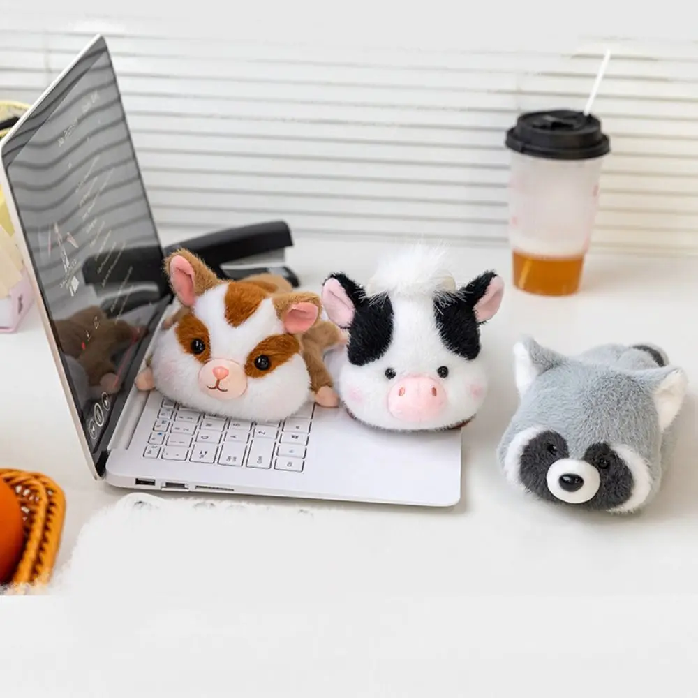 

Kawaii маленький кролик енот кукла клип бордер-колли пушистая панда мягкая 16 см кукла-олень подарки