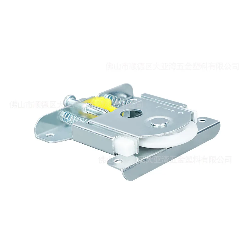 1pc heavy wardrobe sliding door bottom moving wheel hanging pulley door furniture cabinet door roller track accessories
