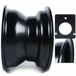 7-Inch All-Terrain Wheel Rim for 16x8-7 Tires, 3 Lug 78mm, Quad ATV, 125cc Go-Kart, Radiator