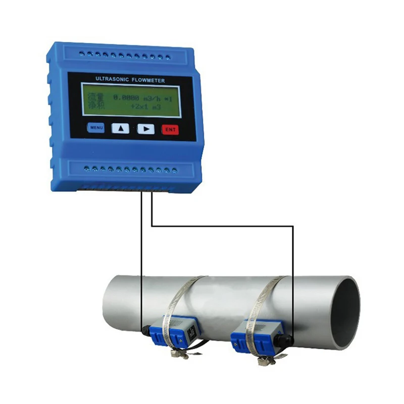 

Test Instruments Digital Flow Meter Water Wall Mounted Ultrasonic Flowmeter Modular Industrial Metal Detectors In Stock