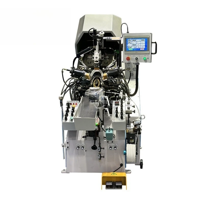 High quality hydraulic computer automatic gluing 747MA shoe front help machine