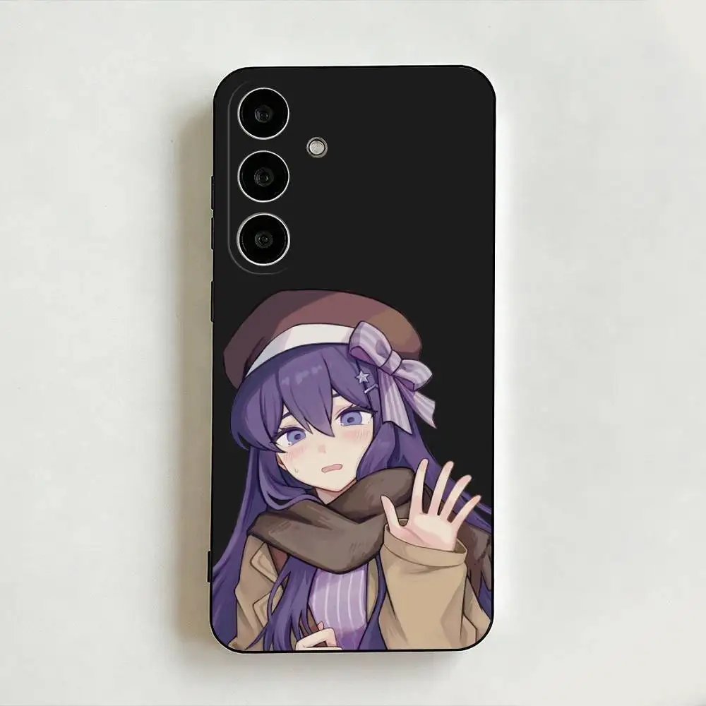 Yuri DDLC  Phone Case For Samsung Galaxy A73,A72,A71,A70,A53,A52,Cover Black Shell ll