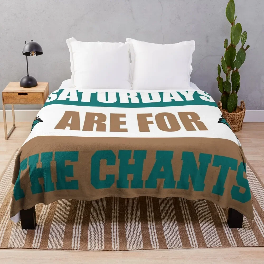 

Saturdays are for The Chants Throw Blanket blankets and throws Soft Plush Plaid Warm Blankets