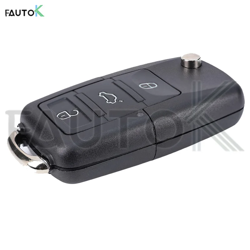 Keyless Go Smart Car Keys for VW Volkswagen Passat Golf 4 5 6 Polo Beetle Eos Jetta Tiguan Rapid Skoda Sedan 433MHz ID48 Hu66