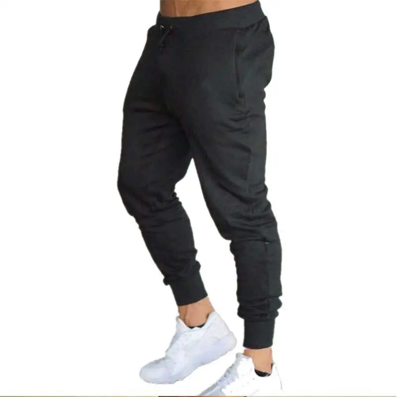 

New 2023 Men's Streetwear Fitn Sports Pants Casual Loose Fit mid Waist Trousers Faionable Running Long Trousers