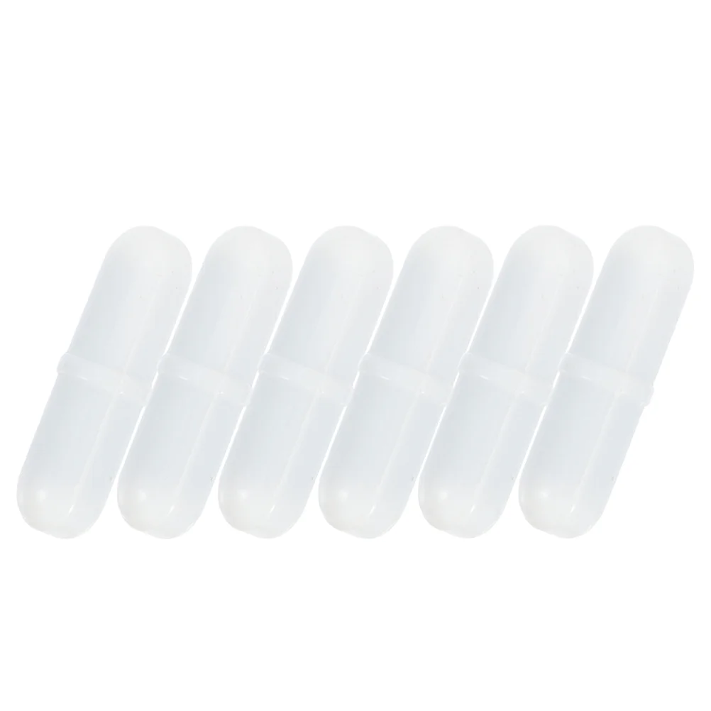 6 יחידות מגנטיות מערבל בר 7x30mm מצופה PTFE מקלות ערבוב לכלי מעבדה ערבוב יעיל בטוח ועמיד