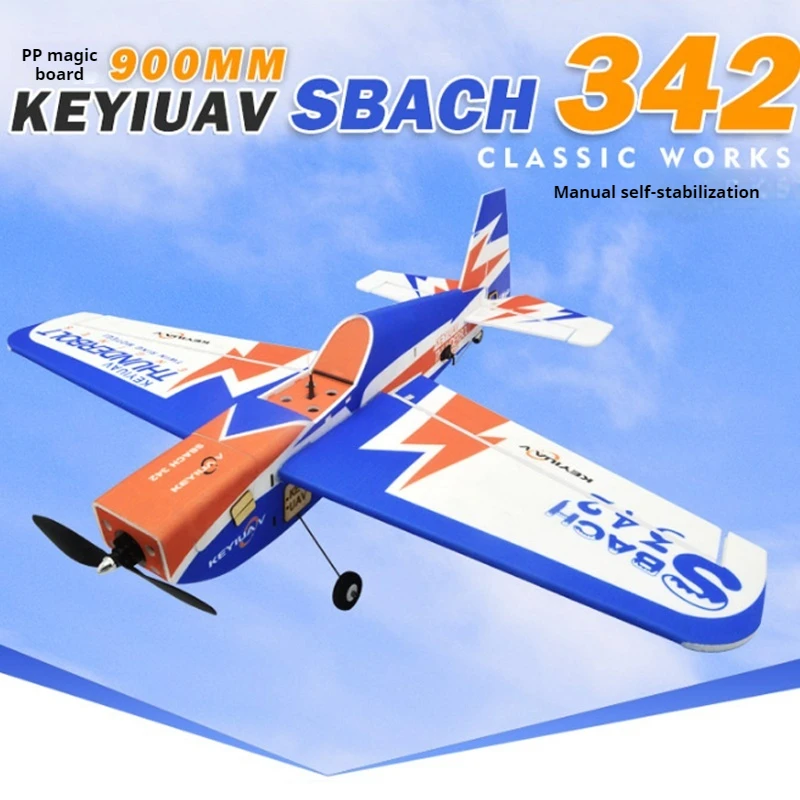 

Keyiuav Sbach 342 Pp Материал Волшебная доска Сборка настоящей машины 3d Трюк Модель с фиксированным крылом Самолет с дистанционным управлением Игрушка «сделай сам»