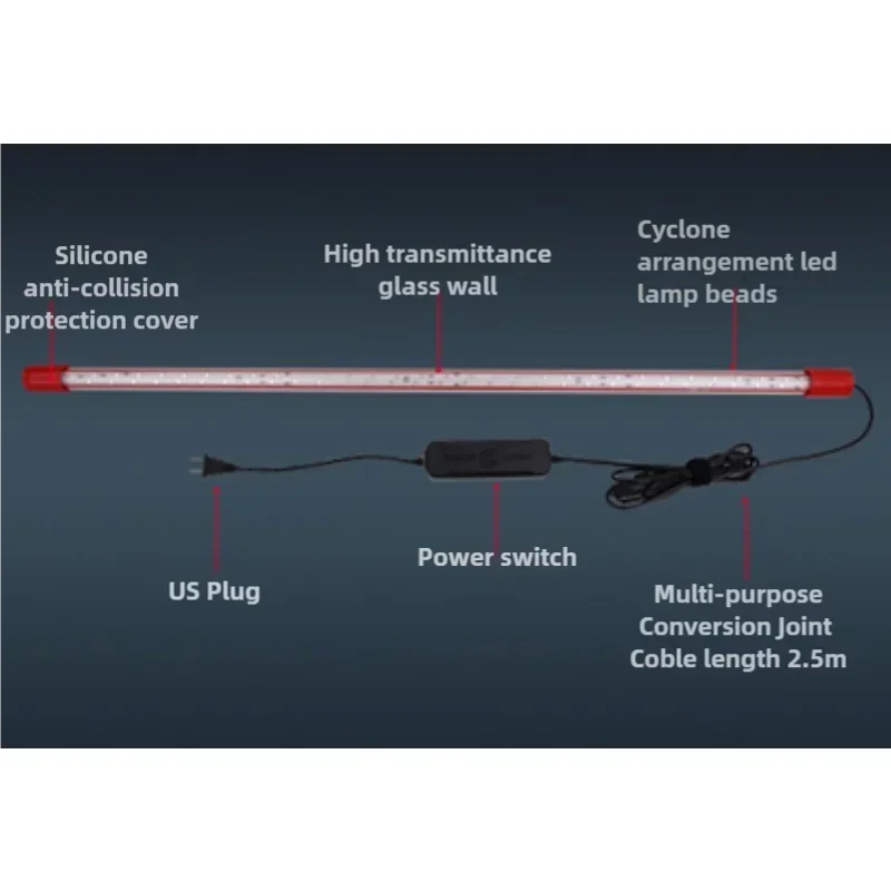 Mayin Super Colour Arowana Brightening Lamp IP68 Waterproof