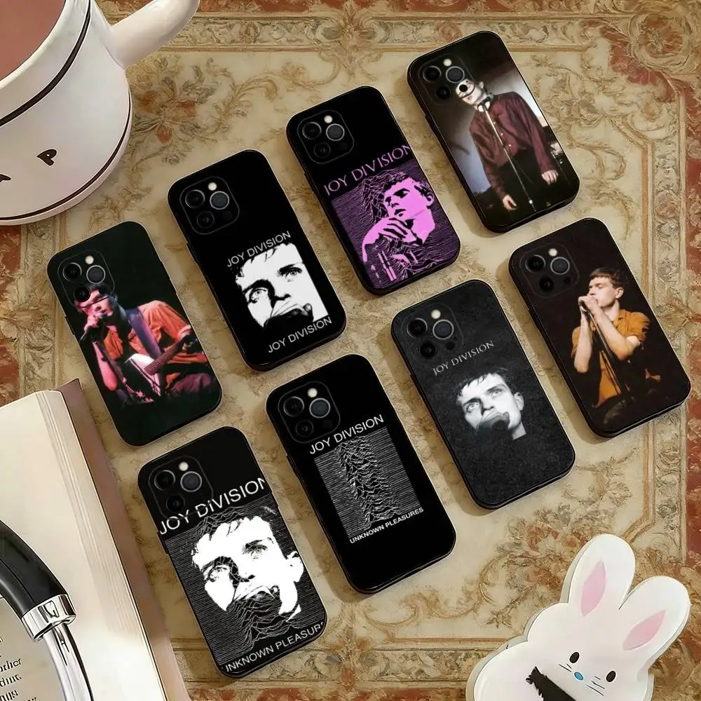 

Joy D-Division Phone Case For iPhone 17, 16,15,14,13,12,11 Plus,Pro Max, Others Soft Black Cover