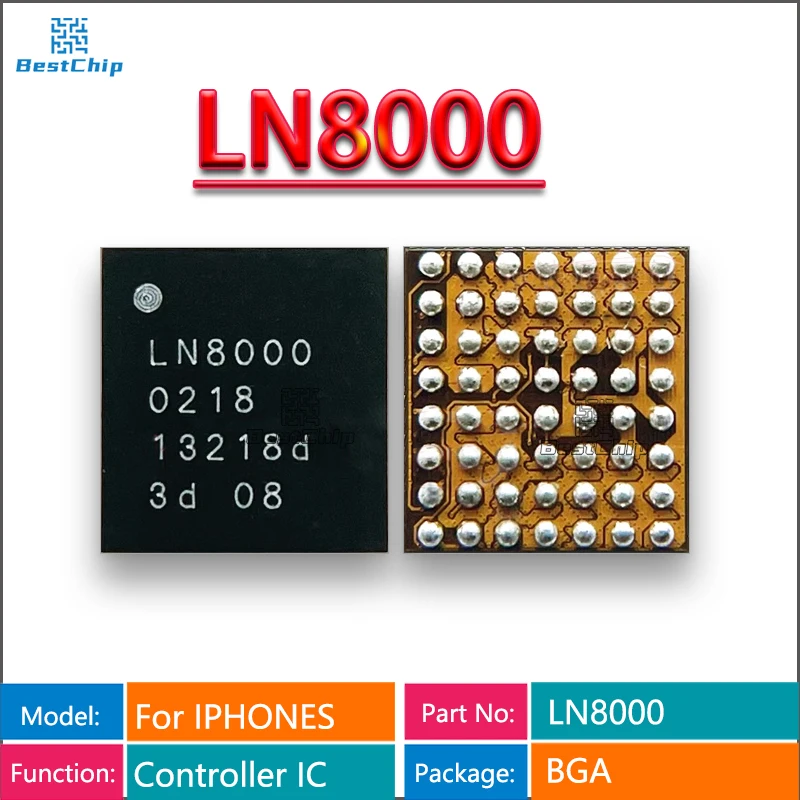 2-12Pcs/Lot LN8000 Phone Charger Chip IC LN8000 For VIVO S10 S12 USB Integrated Circuit Charging IC