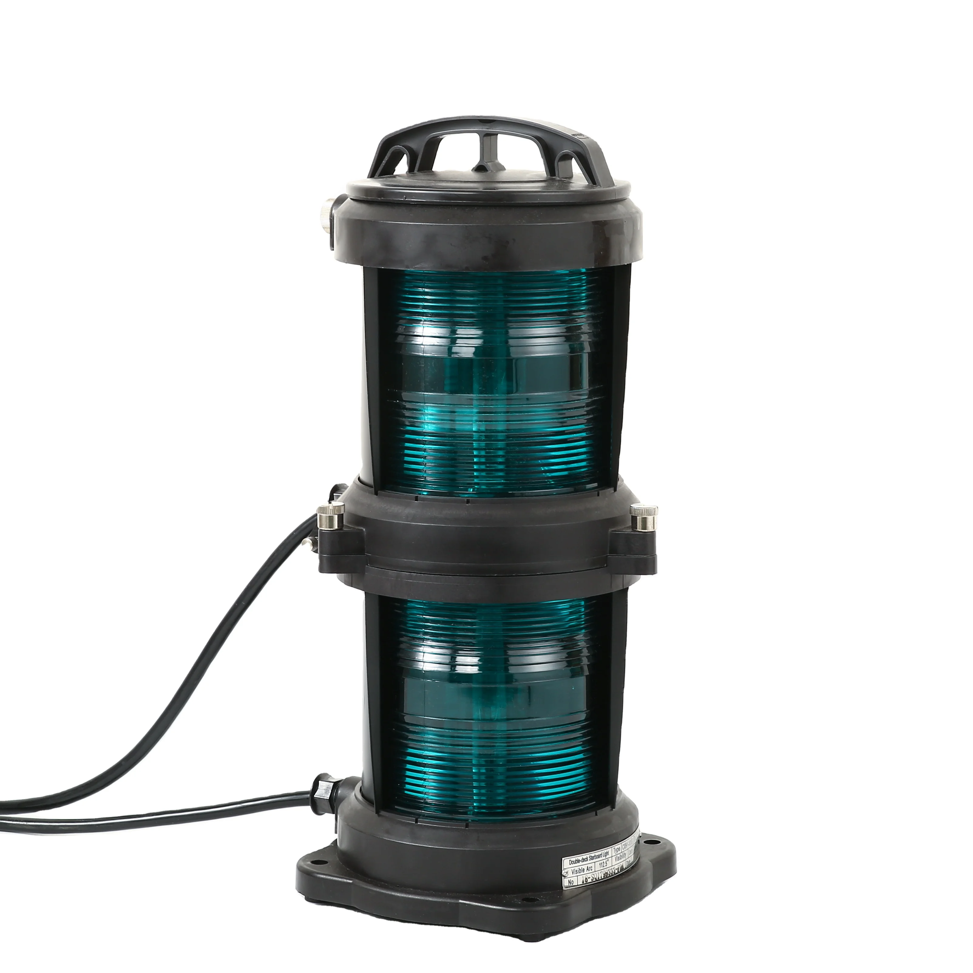 

CXH-101P CXH1-101P Пластиковый двухъярусный светильник Starboard 370422 Ночной морской навигационный сигнальный светильник для корабельной лодки