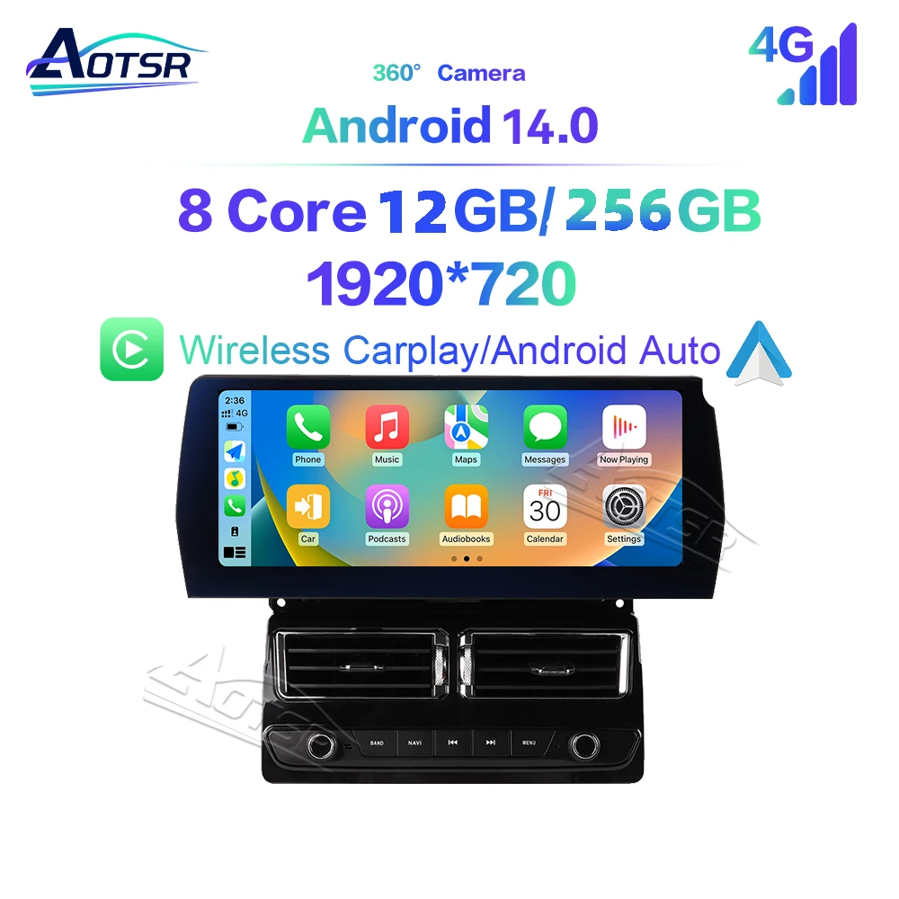 12.3 Inch HD screen GPS Navigation Carplay Car Radio Android 13 For BMW 3 Series E46 1998-2006 Car Multimedia Upgrade Accessory