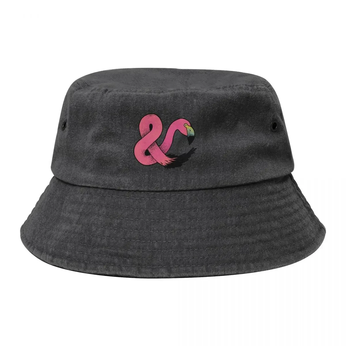 Flamingo design Bucket Hat Rave Dropshipping Thermal Visor Women's 2024 Men's