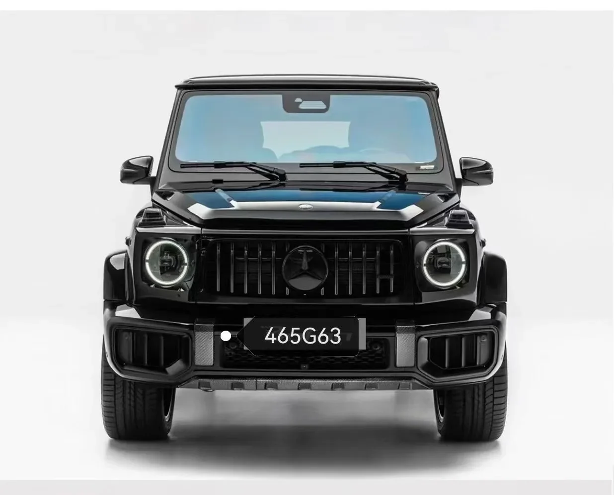 

2025 G-Class G63 Carbon Fiber Body Kit Front Bumper Upgrade 04-24 463 464 465 AMG 465 New Condition Plastic Mercedes W463