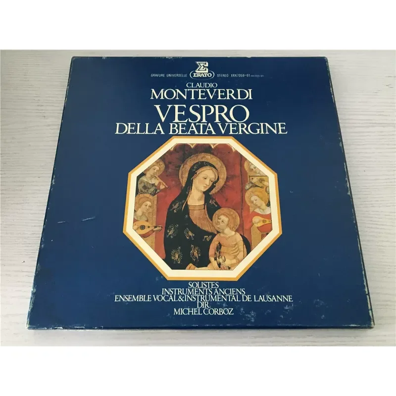Monteverdi VESPRO MICHEL CORBOZ 3 LP Vinilo para Monteverdi VESPRO MICHEL CORBOZ