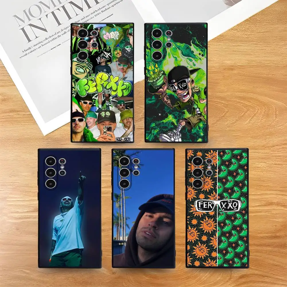 

Singer F-Feid Ferxxo SIXDO Phone Case Skin-Friendly Soft TPU Case Compatible With Samsung S21/S22/S23/S24/S25 FE/Plus/Ultra