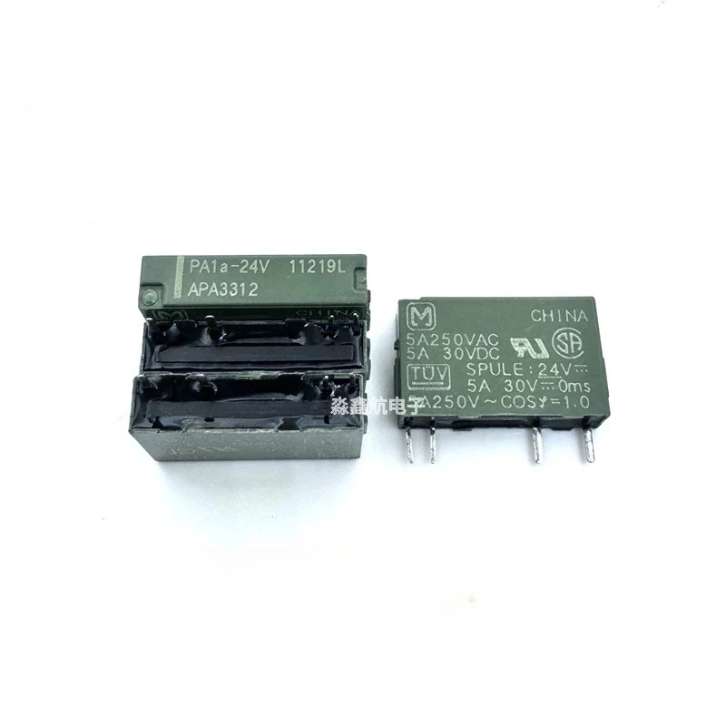 New 1pcs/lot PA1A-24V PA1A-12V PA1A-5V APAN3124  APAN3112 APAN3105 4pins Ultra thin power relay