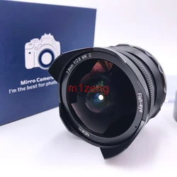 7.5mm F2.8 Movie wide Fisheye Lens for Sony a7 a9 A6700 A7R4 fuji xt20 xe4 xt5 panasonic m43 em1 em5 gh5 gf7 canon eosm camera