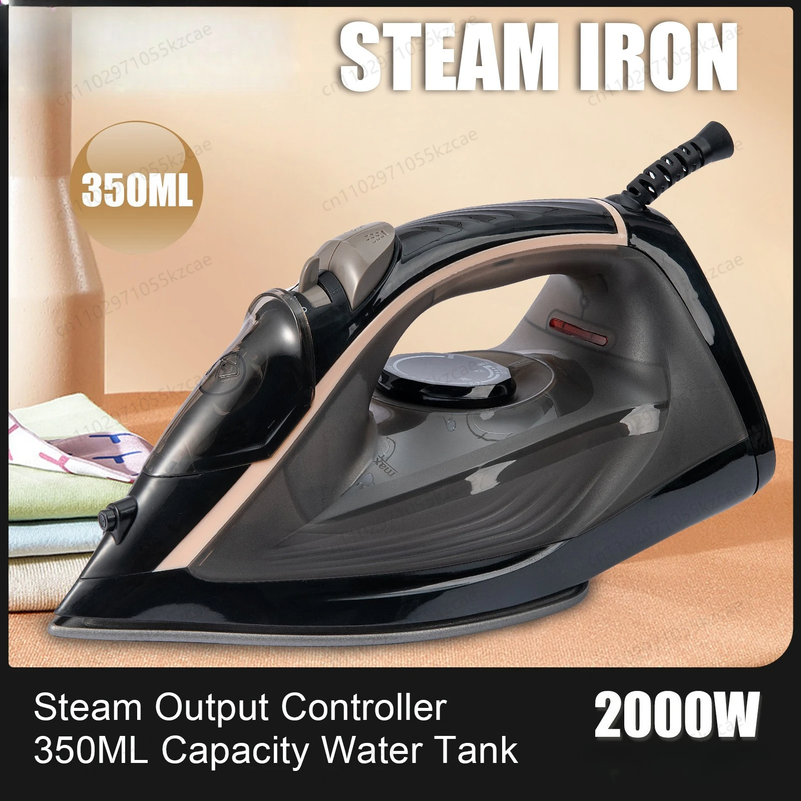 Quick & Safe Steam Iron for Home | 2000W Powerful, Auto Shut-off, Non-Stick Soleplate
