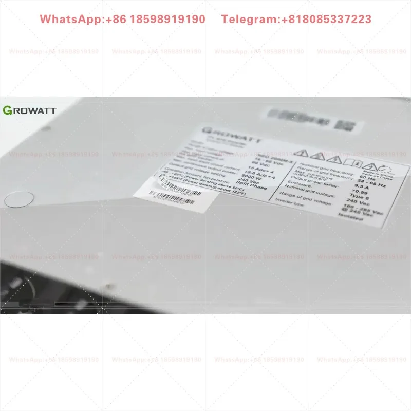 Growatt 2kW 4 MPPT Single Phase NEO 2000M-X Grid PV Micro Inverter 96.5%