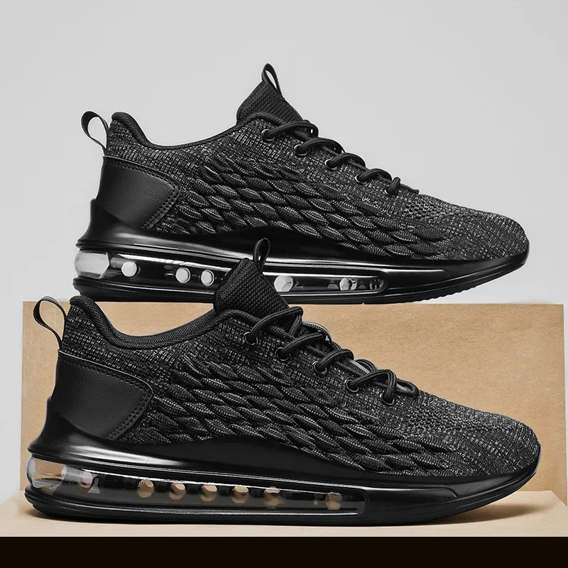 

Кроссовки для мужчин на воздушной подушке для бега, марафона, мужские спортивные дышащие легкие женские удобные нескользящие кроссовки для отдыха