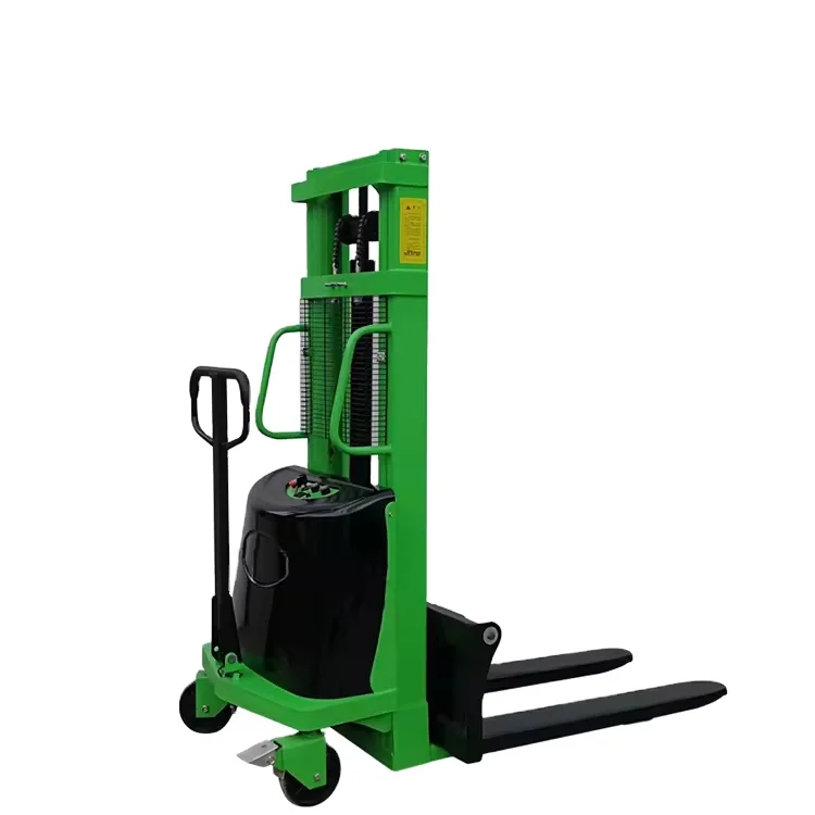 Electric Forklift Small Containers Long Life Low Energy Environmental Protection Middle Walking Style Electric Stacker 553