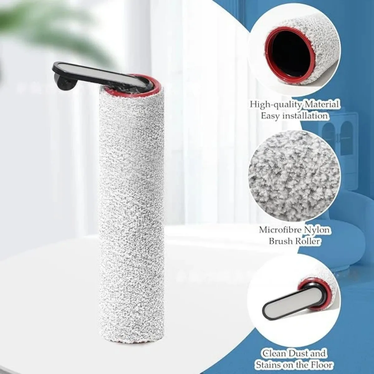 For (Dreame H12 Pro / M13 BETA / H12Pro Plus Mix / H12 Plus) Wet Dry Vacuum Cleaner Hepa Filter Spare Parts Roller Accessories