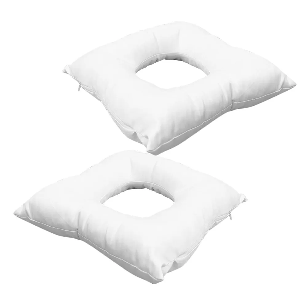 

2 шт. массажная подушка для лежания на животе, эргономичный дизайн, подушка для ухода за кожей в салоне, портативный подголовник для путешествий, для спа и дома