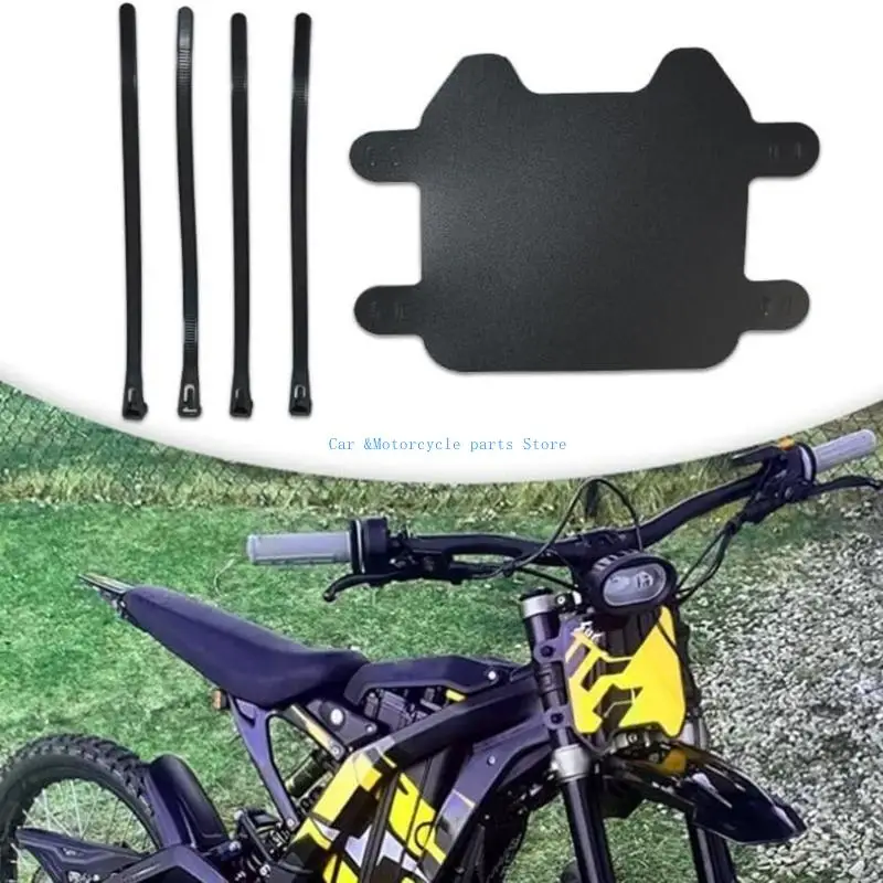 Y9uc Versatile Electric Bike Numero Piastra elegante Numero ABS Set per Sur-Ron