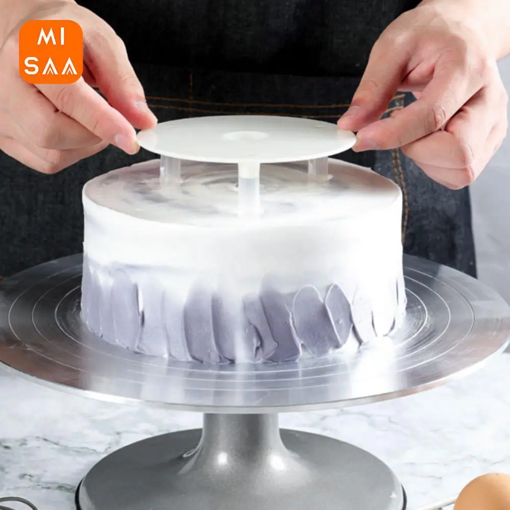 Cake Stand Round Multi-layer 4/6/8/10 Inch Plastic Kitchen Supplies Cake Stacking Stand Reusable Easy To Clean Baking Supplies