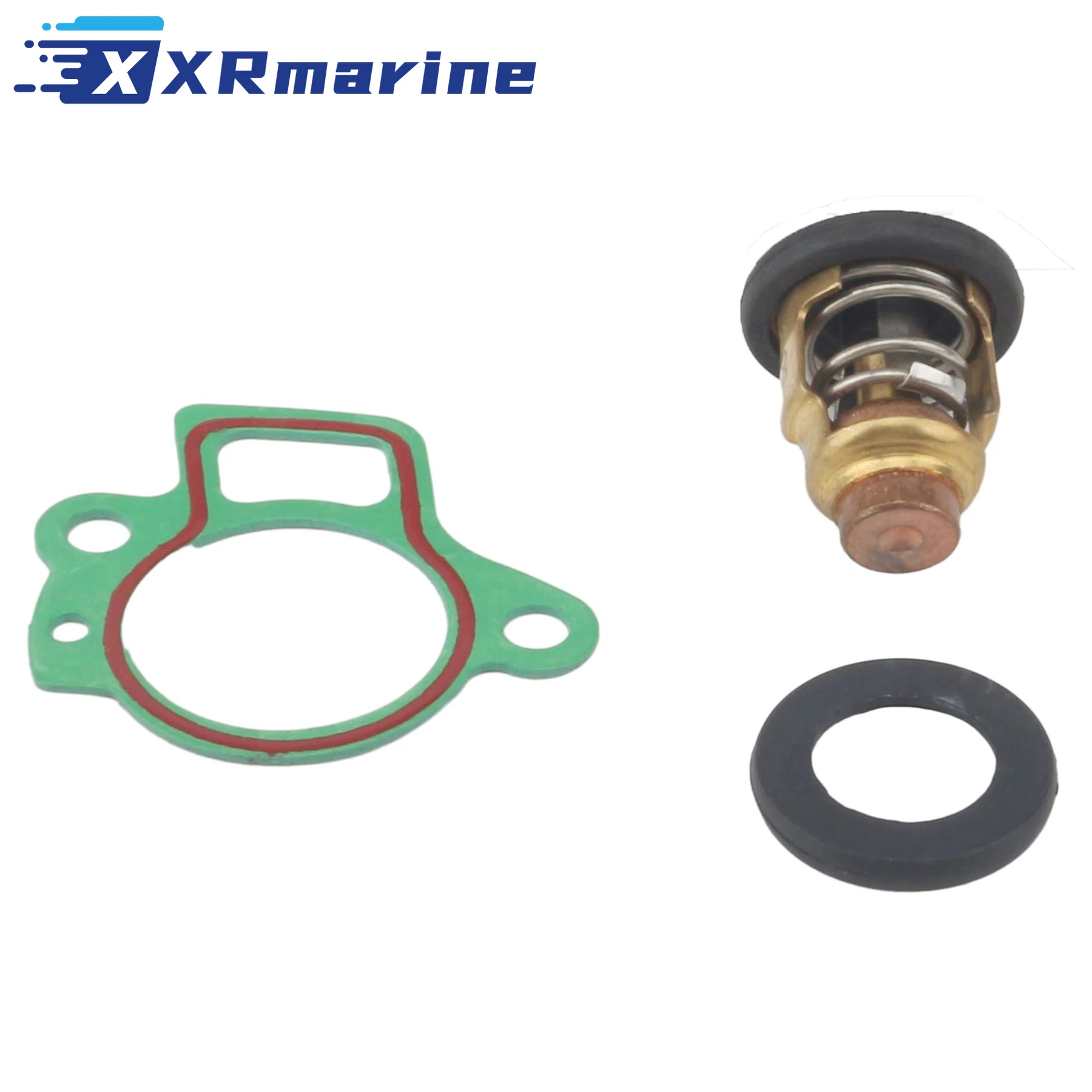 6H3-12411 Thermostat Kit for Yamaha 2 Stroke 60 70 HP 1984-2005 Outboard Motor Replace 6H3-12411-01 6H3-12411-00 6H3-12411-10 view 3
